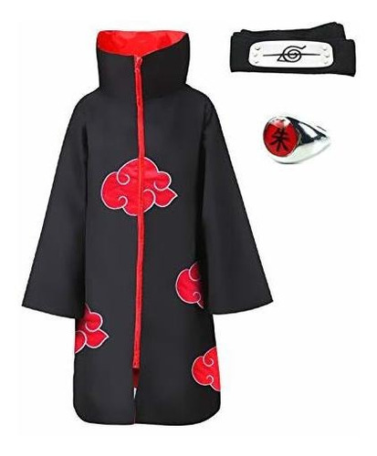 Disfraz De Akatsuki De Halloween Naruto