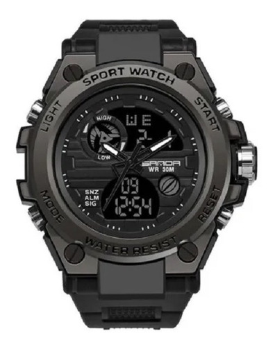 Reloj Deportivo Sanda 739 S Shock  Resistente Al Agua