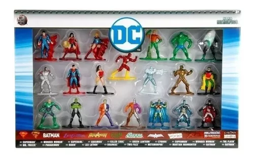 Set 20 figuras Marvel 4cm