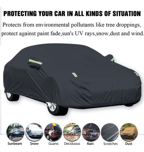 Ropa Para Automóvil Automotriz Protección Negro M