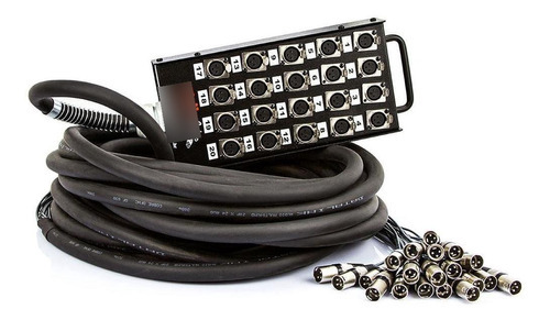 Medusa 20 Vias Com Conectores Xlr Neutrik - 70 Mt