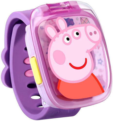 Vtech Peppa Pig - Reloj Aprendizaje Para Niños, Purpura