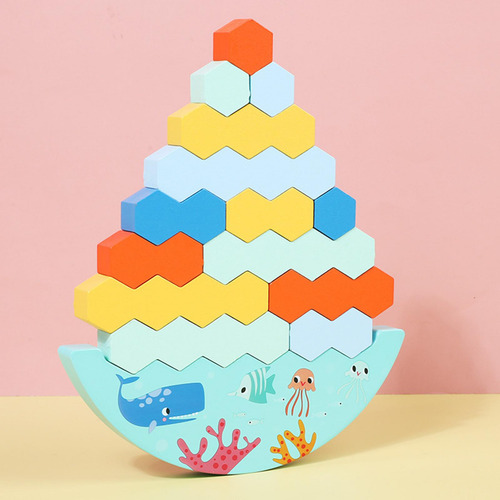 Stacking Balance Toy Stacker Balance Block Set Building