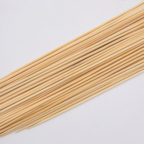 100x Pinchos De Bambú, Pinchos Portátiles Para 40cm