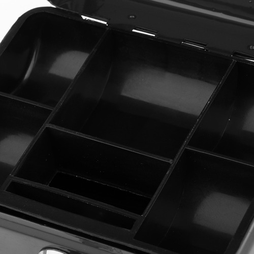 Caja De Organizadores Para Piezas Pequeñas Negro