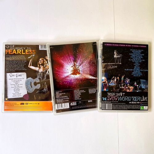 Dvd Taylor Swift Journey To Fearless Speak Now 1989 Tour