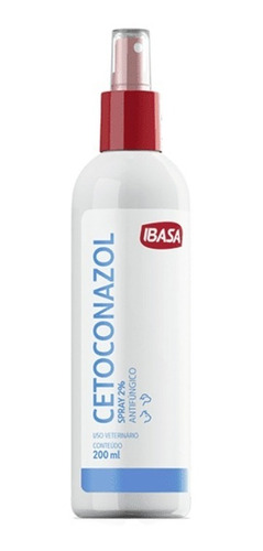 Spray Antifúngico Cetoconazol 2% 200 Ml Ibasa