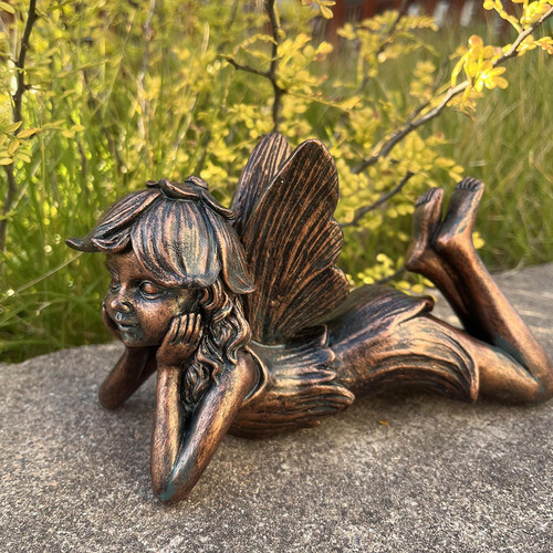Estátua De Anjo Escultura De Anjo Estatueta Colecionável