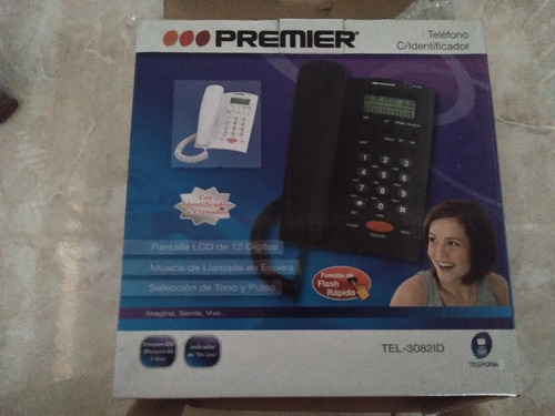 Imagen 1 de 3 de Teléfono Inalámbrico Premier