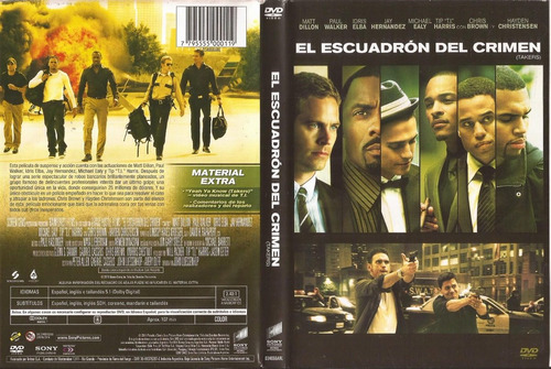 El Escuadron Del Crimen Dvd Takers Matt Dillon Paul Walker