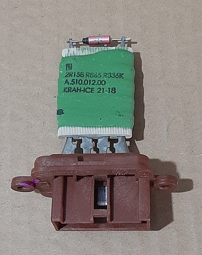 Resistor Variador De Velocidad Fiat Siena-palio Hasta 2015