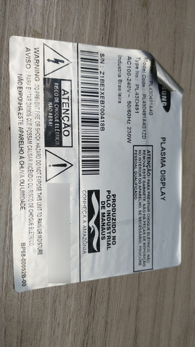 Placa Y-buffer Tv Samsung Plasma Pl42d491a4g ( Lj41-09480a )