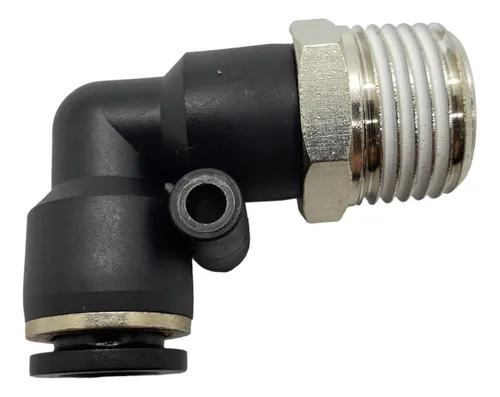 comprar Conector Rápido Neumático Codo Rosca 1\u002F2  Para Tubo 10 Mm
