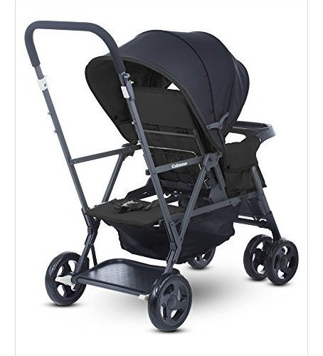 Joovy Caboose Grafito De Pie En Cochecito En Tandem, Negro