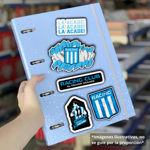 Sticker Racing Campeón Logo Brillante Para Personalizar X5