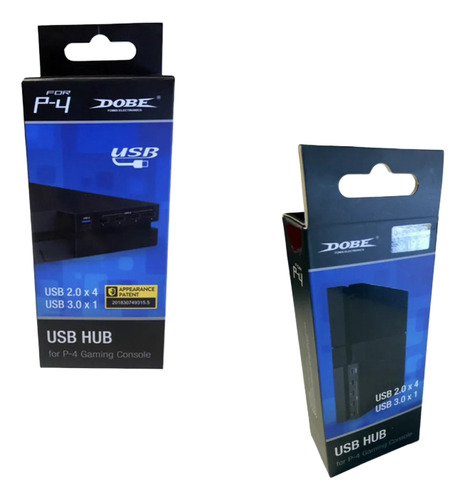 Pack X 3/ U Multiplicador Hub Usb Ps4 Fat Dobe 5 Puertos