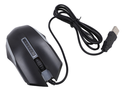 Ratón Con Cable De 1200 Dpi, Cable Usb De 4,9 Pies, Sensible