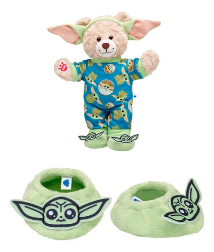 Pantuflas Baby Yoda Star Wars Build-a-bear