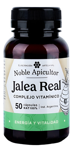 Natier Noble Apicultor Jalea Real Suplemento Vegano X 50c Jalea Real