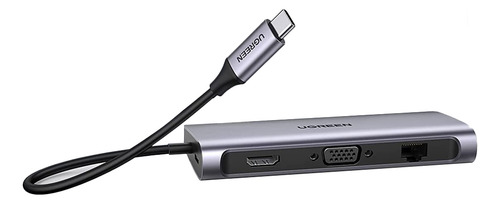 Ugreen Adaptador Multiportas Usb-c 10 Em 1 Cinza Espacial