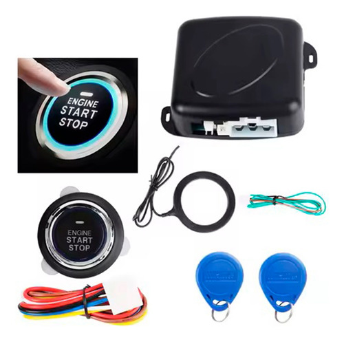 Botón De Encendido Arranque Para Autos Start Stop Keyless