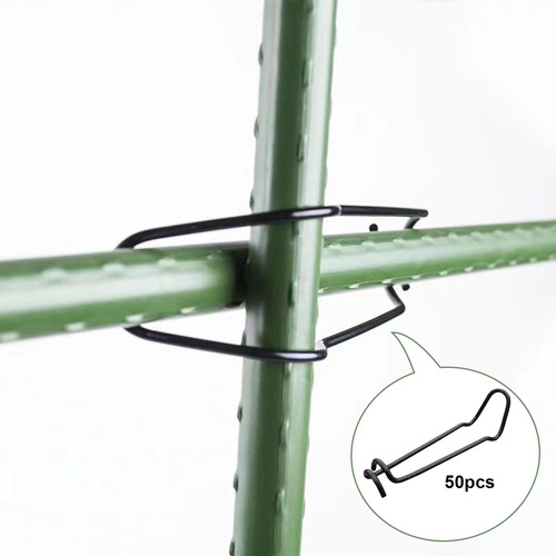 50x Vides Estacas Clips Enrejado Conector Clips Para 16mm