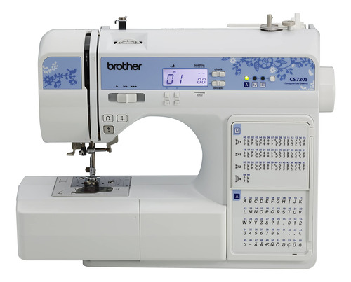 Máquina De Costura Brother Cs7205 Computadorizada 150 Pontos