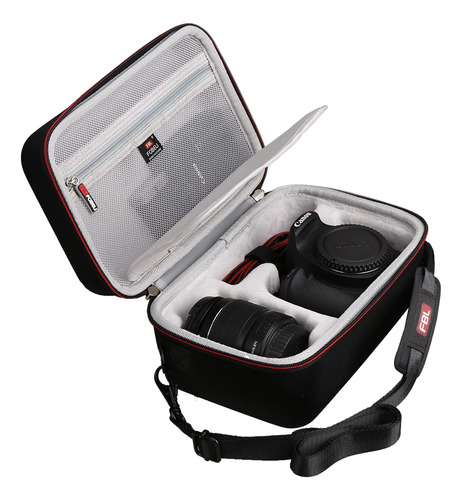 Eva Travel Storage Case For Canon Eos Rebel T7 Dslr Camera W