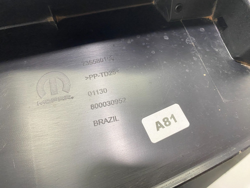 Acabamento Interno Tampa Traseira Jeep Renegade 2019