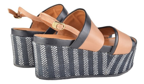 Imagen 3 de 8 de Sandalias De Mujer De Cuero - Base Monaco - Ferraro