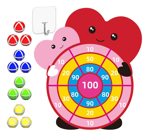 Regalos De San Valentín Para Niños,30 Juego De Diana Gra...
