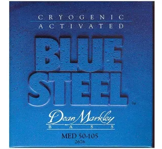 Cuerdas Bajo Eléctricas Dean Markley 2675 Blue Steel 50-110