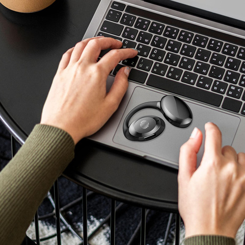 Auriculares De Una Sola Oreja Con Bluetooth, Cascos Negro