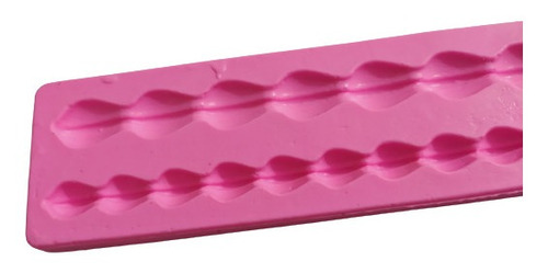Molde En Silicona Cadena Cadeneta Bordes Fondant