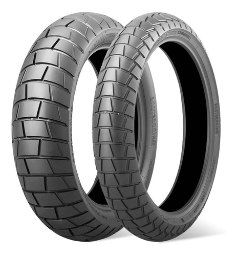 Set 150/70-18 Y 90/90-21 69v Bridgestone At41 Advent Trail