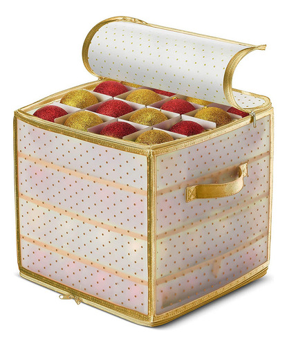 Caja De Almacenamiento Ornament Para Guardar 64 Bolas, Para