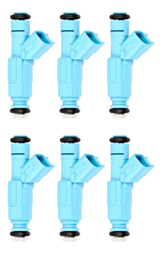 P 6 Pcs Fuel Injector 0280155972 Fj479 53031099 For