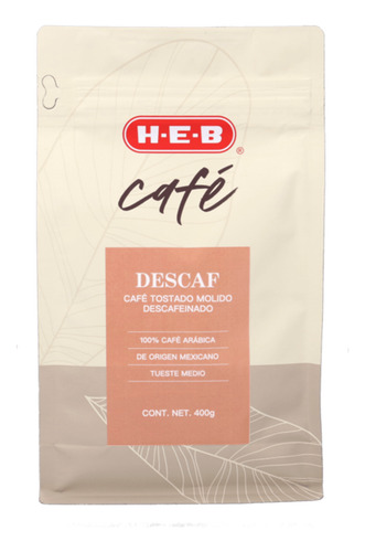 Heb Café Molido Descafeinado 400 G