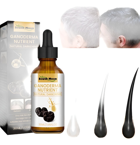 Suero Tratamiento De Las Canas, Color Natural Unisex