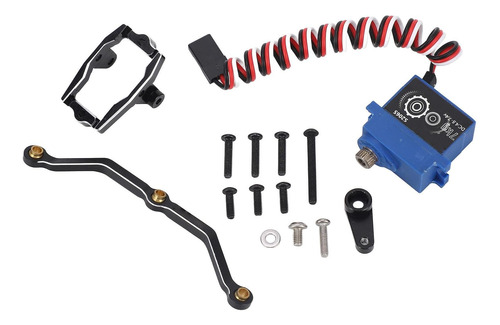Kit De Servomotor Digital Rc De 7 Kg Con Brazo De Soporte De