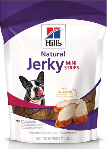 Hill's Natural Jerky Mini Strips Premios P/perro 200g 12pz