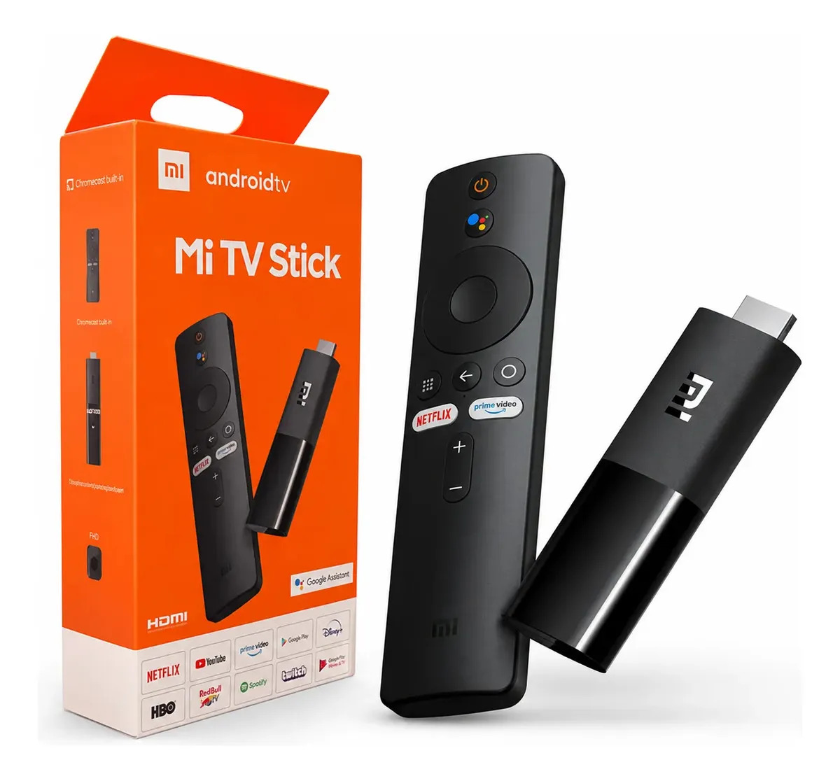 Xiaomi Mi TV Stick Android TV 11 | Full HD | Streaming Netflix Prime Video | Controle Remoto com Voz