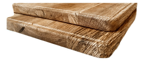 Tabla Para Picar Encino Rectangular 40x25 Cm 1.8 Mm