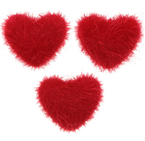 Pegatinas Para Accesorios De Uñas En Forma De Corazón, 3 Uni