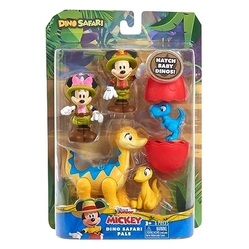 Set Figuras Mickey Mouse Funhouse Dino Pals