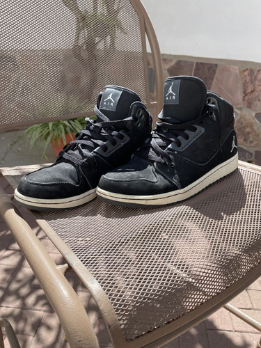 Tenis Jordan 1 Flight 2 Casual Black Talla 10 Us. 8 Mx (Usado)