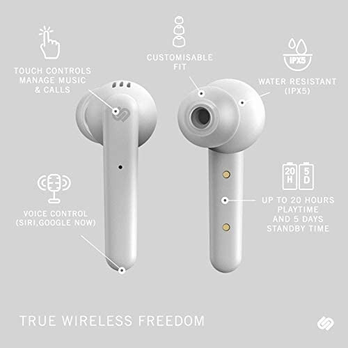 Auriculares Inalámbricos Urbanista Paris True Playtime, Estu