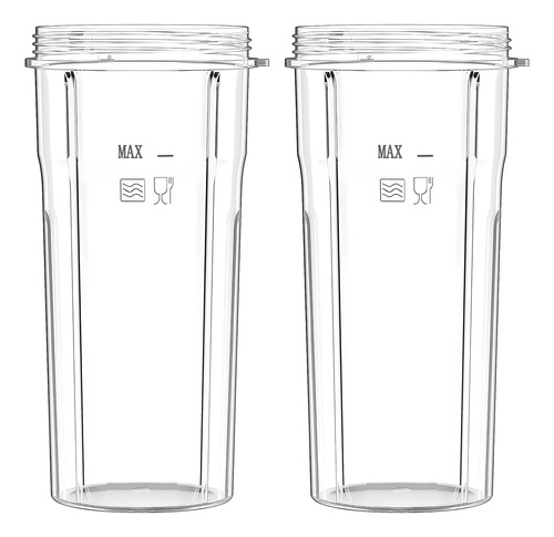 2 Vasos De Repuesto Mas Grandes De 21 Onzas (2.5 Tazas), Com