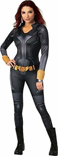 Rubie's Marvel Studios Black Widow Movie Deluxe Traje Negro 