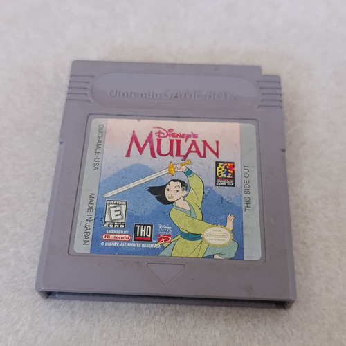 Gb Mulan Juego Original Nintendo Game Boy Gbc Gba